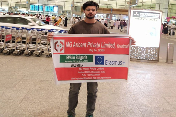 MG Aricent volunteer during EVS Bulgaria experience
